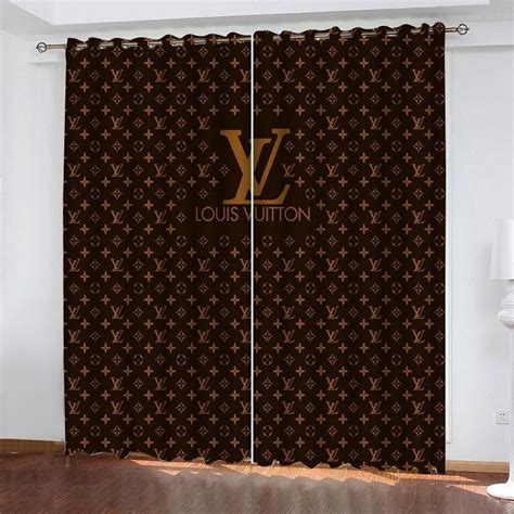 MY BED ROOM WITH LOUIS VUITTON CURTAINS AND 